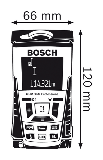 博世GLM 150/150米手持激光測距儀 博世GLM 150/150米手持激光測距儀