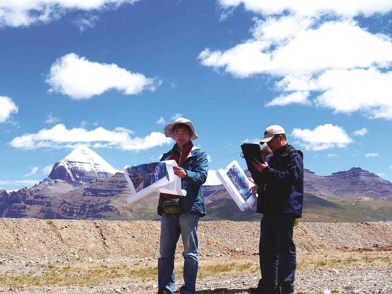 質檢人員在西藏開展第一次全國地理國情普查質檢工作 質檢人員在西藏開展第一次全國地理國情普查質檢工作